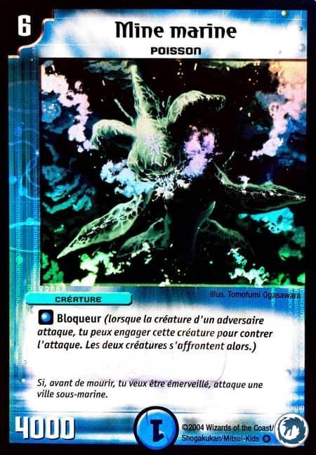 Mine marine (39/110) - Seamine (39/110) - Carte Duel Masters - Set De Base