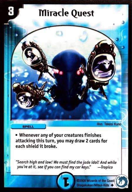 Quête Miracle (19/55) - Miracle Quest (19/55) - Carte Duel Masters - Survivants De La Mégapocalypse