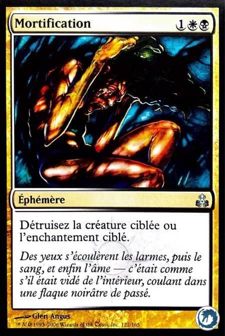Mortification (122/165) - Mortify (122/165) - Le Pacte des Guildes - Carte Magic The Gathering
