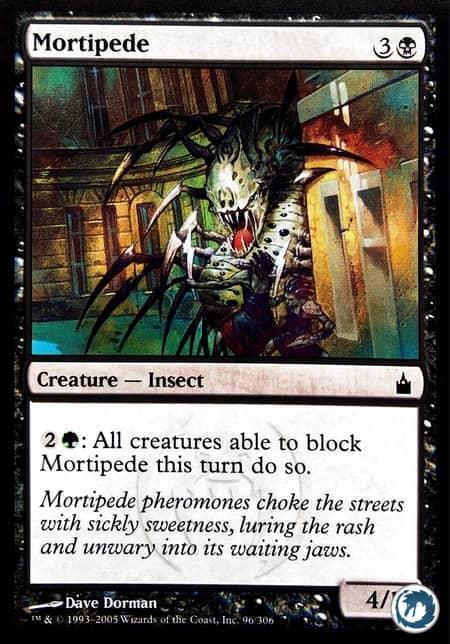 Mortipède (96/306) - Mortipede (96/306) - Ravnica, la Cité des Guildes - Carte Magic The Gathering