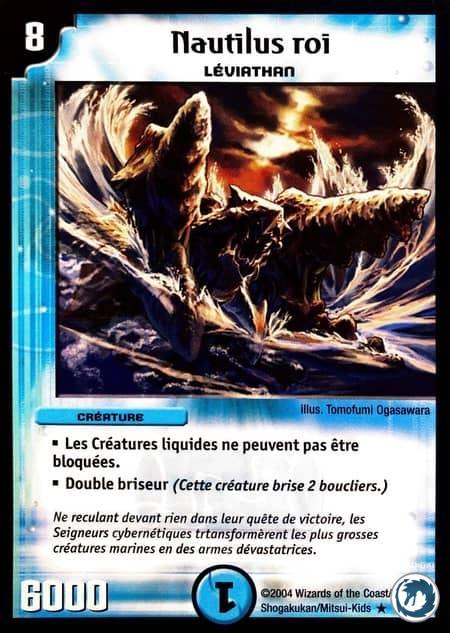 Nautilus roi (17/55) - King Nautilus (17/55) - Carte Duel Masters - Evo Exterminateur