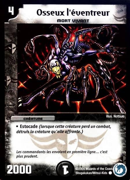 Osseux l'éventreur (47/110) - Bone Assassin, the Ripper (47/110) - Carte Duel Masters - Set De Base