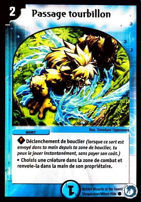 Passage tourbillon (40/110) - Spiral Gate (40/110) - Carte Duel Masters - Set De Base