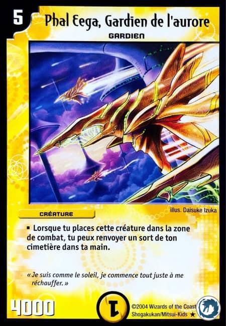 Phal Eega, Gardien de l'aurore (8/55) - Phal Eega, Dawn Guardian (8/55) - Carte Duel Masters - Evo Exterminateur