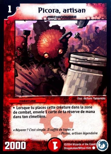 Picora, artisan (68/110) - Artisan Picora (68/110) - Carte Duel Masters - Set De Base