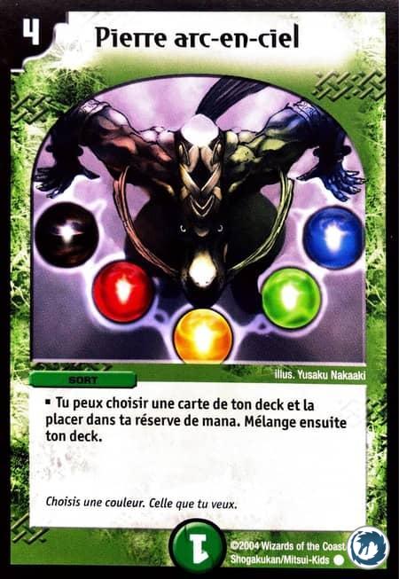 Pierre arc-en-ciel (51/55) - Rainbow Stone (51/55) - Carte Duel Masters - Evo Exterminateur