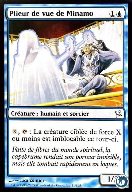 Plieur de vue de Minamo (41/165) - Minamo Sightbender (41/165) - Traîtres de Kamigawa - Carte Magic The Gathering