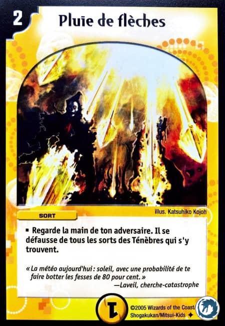 Pluie de flèches (25/110) - Rain of Arrows (25/110) - Carte Duel Masters - Meurtrisseurs Invincibles