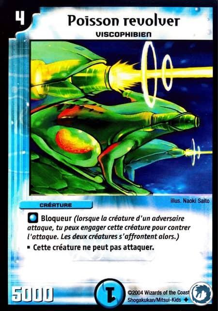 Poisson revolver (37/110) - Revolver Fish (37/110) - Carte Duel Masters - Set De Base