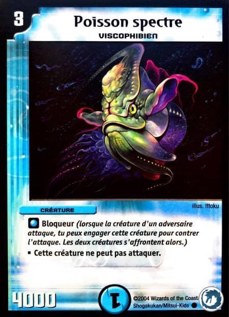 Poisson spectre (36/110) - Phantom Fish (36/110) - Carte Duel Masters - Set De Base