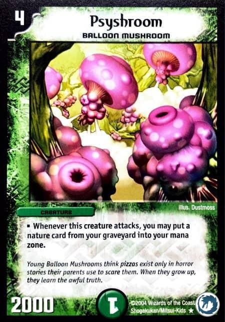 Champsygnon (51/55) - Psyshroom (51/55) - Carte Duel Masters - Carnage Des Super-Guerriers