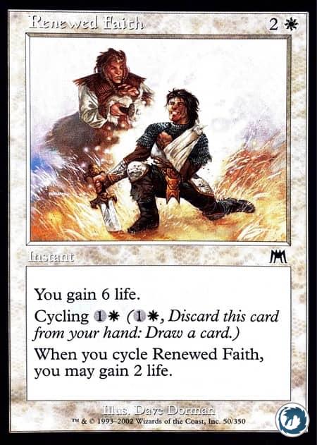 Foi renouvelée (50/350) - Renewed Faith (50/350) - Carnage - Carte Magic The Gathering