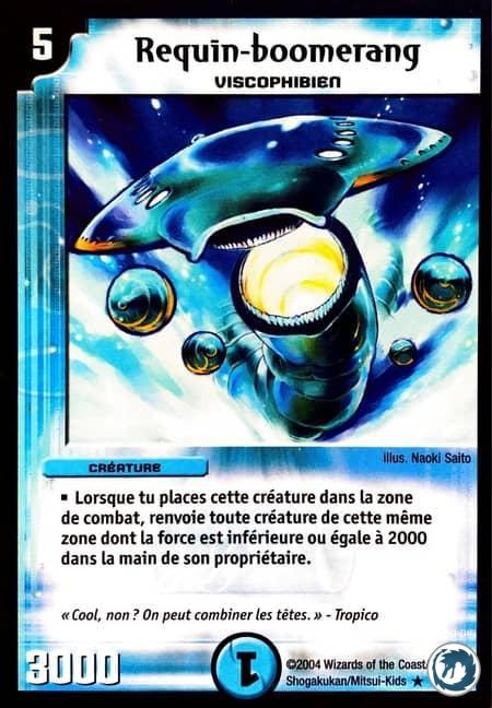 Requin-boomerang (38/110) - Saucer-Head Shark (38/110) - Carte Duel Masters - Set De Base