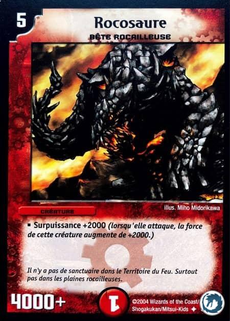Rocosaure (86/110) - Stonesaur (86/110) - Carte Duel Masters - Set De Base