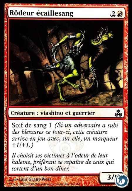 Rôdeur écaillesang (64/165) - Bloodscale Prowler (64/165) - Le Pacte des Guildes - Carte Magic The Gathering