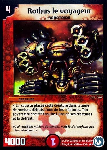 Rothus le voyageur (85a/110) - Rothus, the Traveler (85a/110) - Carte Duel Masters - Set De Base