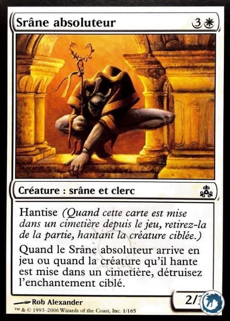 Srâne absoluteur (1/165) - Absolver Thrull (1/165) - Le Pacte des Guildes - Carte Magic The Gathering
