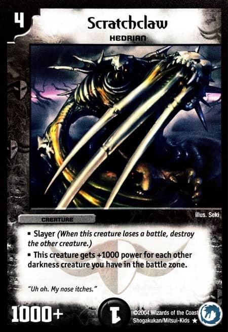 Grattegriffe (31/55) - Scratchclaw (31/55) - Carte Duel Masters - Carnage Des Super-Guerriers