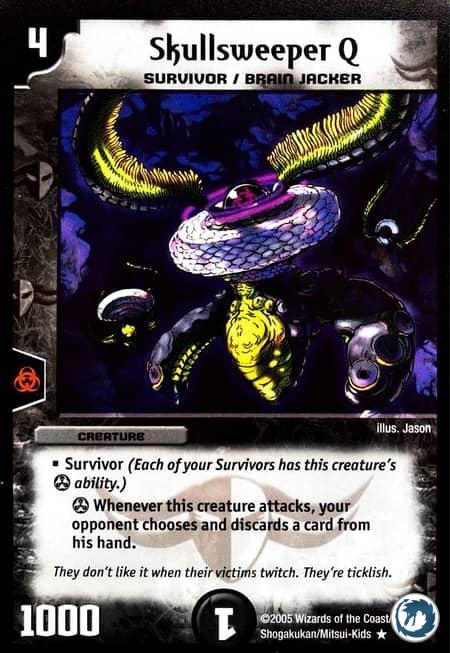 Ballayeur De Crâne Q (32/55) - Skullsweeper Q (32/55) - Carte Duel Masters - Survivants De La Mégapocalypse