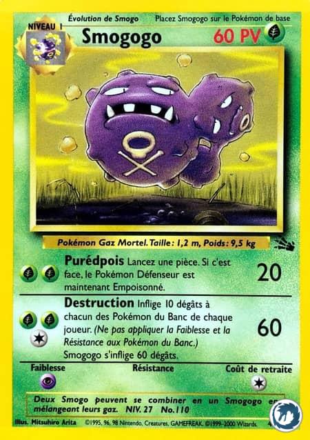 Smogogo (45/62) - Weezing (45/62) - Fossile - Carte Pokémon