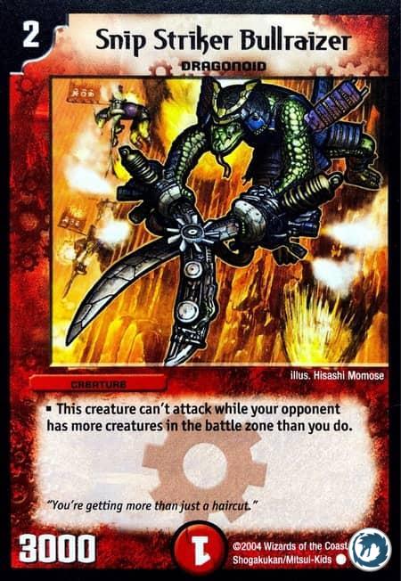 Bullraizer, Le Cisailleur (42/55) - Snip Striker Bullraizer (42/55) - Carte Duel Masters - Carnage Des Super-Guerriers
