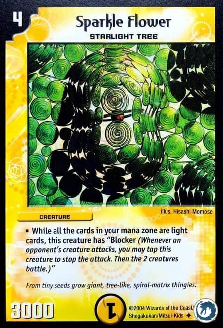 Fleur Scintillante (9/55) - Sparkle Flower (9/55) - Carte Duel Masters - Carnage Des Super-Guerriers