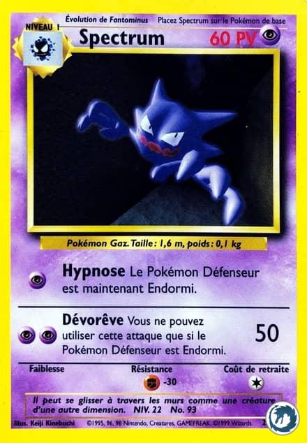 Spectrum (29/102) - Haunter (29/102) - Set de base - Carte Pokémon