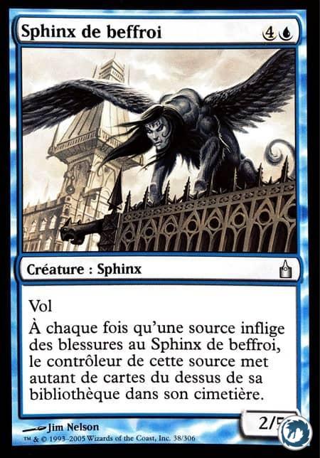 Sphinx de beffroi (38/306) - Belltower Sphinx (38/306) - Ravnica, la Cité des Guildes - Carte Magic The Gathering