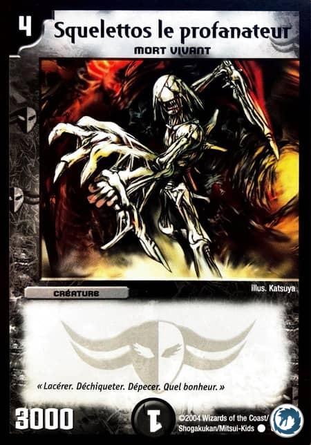 Squelettos le prafanateur (60/110) - Skeleton Soldier, the Defiled (60/110) - Carte Duel Masters - Set De Base