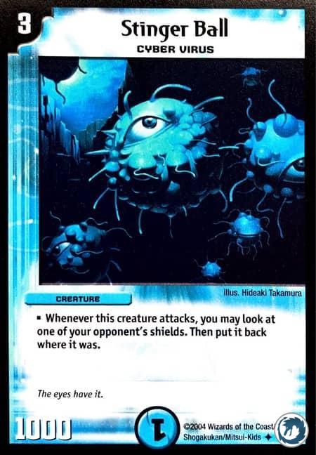 Boule Dardeuse (22/55) - Stinger Ball (22/55) - Carte Duel Masters - Carnage Des Super-Guerriers