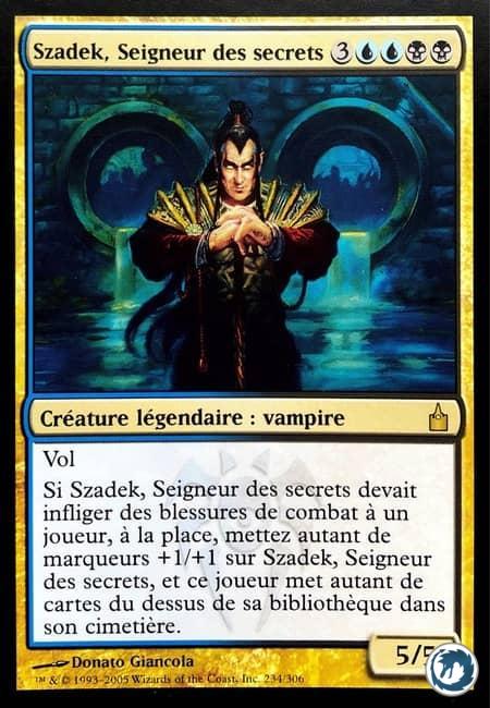 Szadek, Seigneur des secrets (234/306) - Szadek, Lord of Secrets (234/306) - Ravnica, la Cité des Guildes - Carte Magic The Gathering
