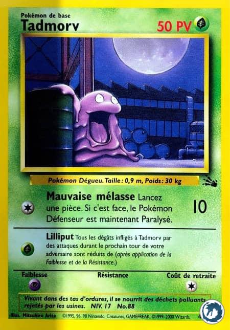 Tadmorv (48/62) - Grimer (48/62) - Fossile - Carte Pokémon