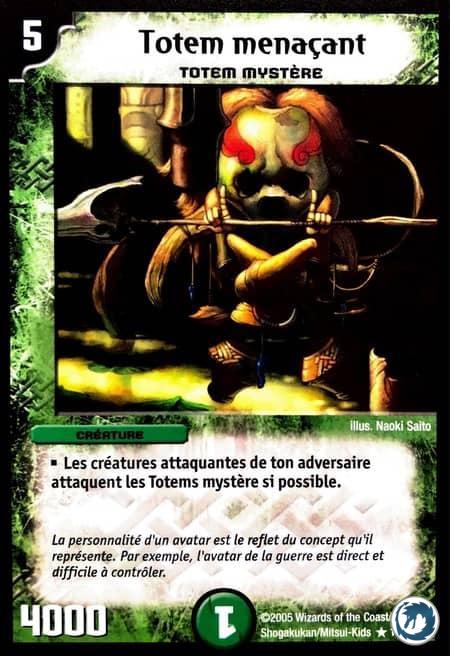 Totem menaçant (100/110) - Forbidding Totem (100/110) - Carte Duel Masters - Meurtrisseurs Invincibles