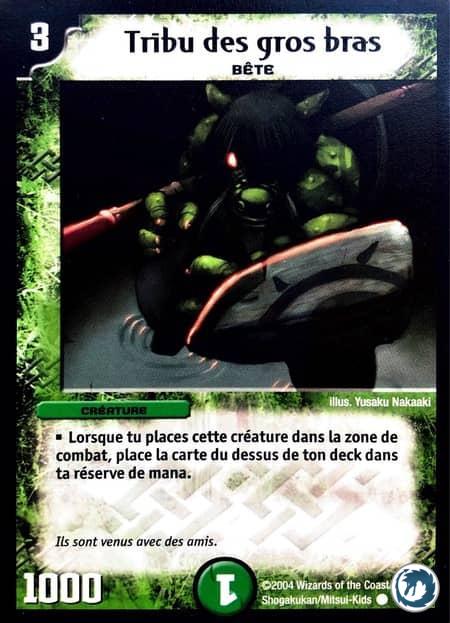 Tribu des gros bras (90/110) - Bronze-Arm Tribe (90/110) - Carte Duel Masters - Set De Base