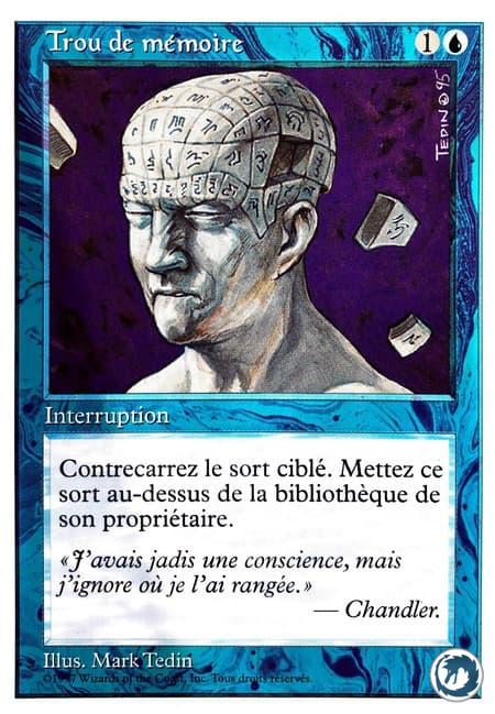 Trou de mémoire (103/449) - Memory Lapse (103/449) - 5ème Edition - Carte Magic The Gathering