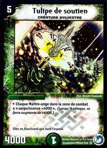 Tulipe de soutien (5/55) - Supporting Tulip (5/55) - Carte Duel Masters - Jeux d'Ombres d'une Nuit Aveuglante