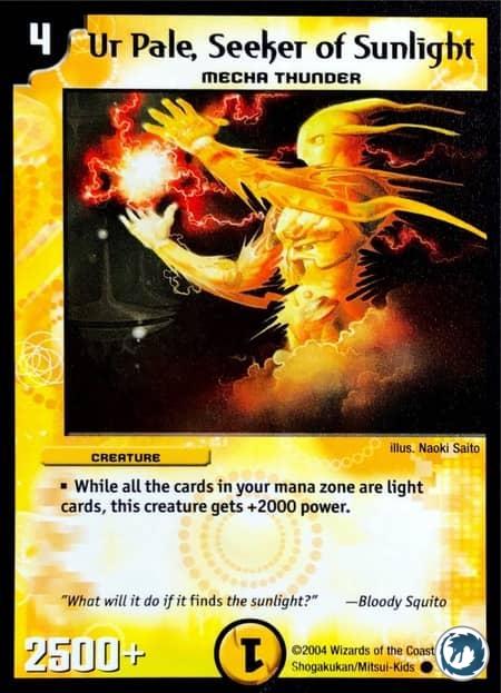 Ur Pale, Cherche-Soleil (11/55) - Ur Pale, Seeker of Sunlight (11/55) - Carte Duel Masters - Carnage Des Super-Guerriers