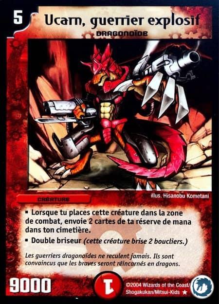 Urcan, guerrier explosif (76/110) - Explosive Fighter Ucarn (76/110) - Carte Duel Masters - Set De Base