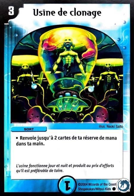 Usine de clonage (21/55) - Clone Factory (21/55) - Carte Duel Masters - Jeux d'Ombres d'une Nuit Aveuglante