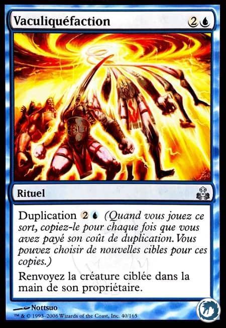 Vaculiquéfaction (40/165) - Vacuumelt (40/165) - Le Pacte des Guildes - Carte Magic The Gathering