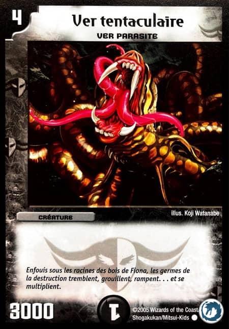 Ver tentaculaire (68/110) - Tentacle Worm (68/110) - Carte Duel Masters - Meurtrisseurs Invincibles