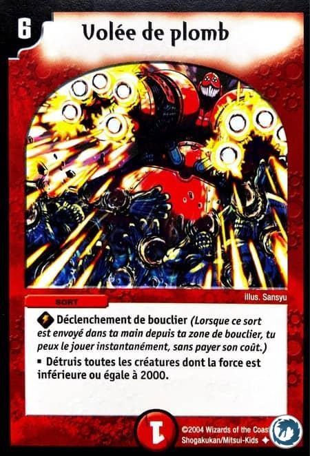 Volée de plomb (37/55) - Burst Shot (37/55) - Carte Duel Masters - Evo Exterminateur