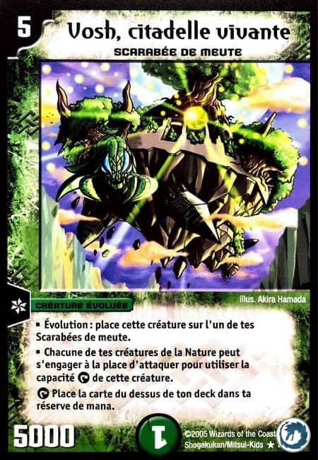 Vosh, citadelle vivante (104/110) - Living Citadel Vosh (104/110) - Carte Duel Masters - Meurtrisseurs Invincibles