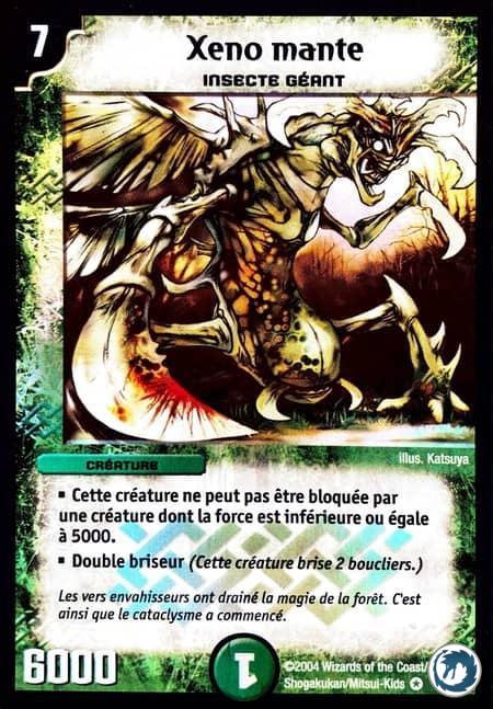 Xeno mante (55/55) - Xeno Mantis (55/55) - Carte Duel Masters - Evo Exterminateur