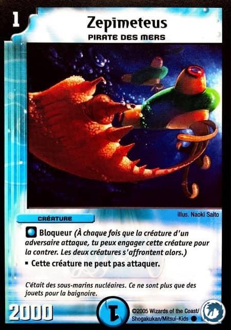 Zepimeteus (50/110) - Zepimeteus (50/110) - Carte Duel Masters - Meurtrisseurs Invincibles