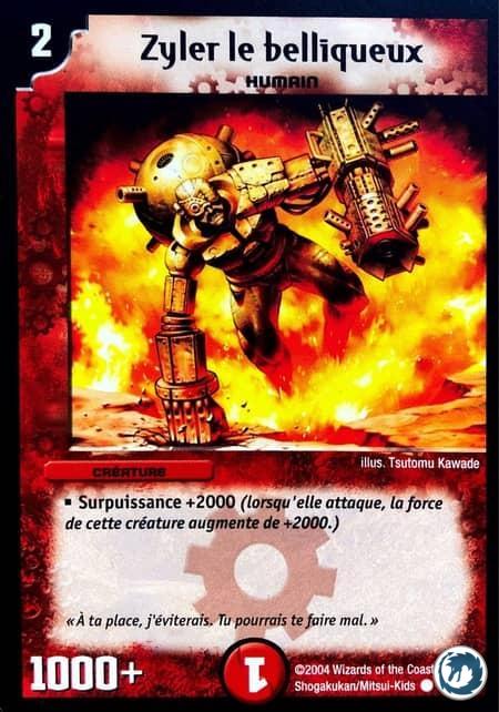 Zyler le belliqueux (70/110) - Brawler Zyler (70/110) - Carte Duel Masters - Set De Base