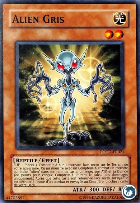 Alien Gris (POTD-FR024) - Alien Grey (POTD-EN024) - Carte Yu-Gi-Oh