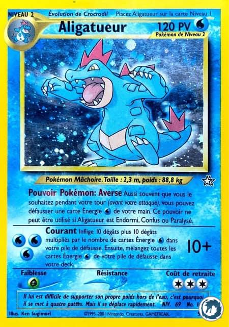 Aligatueur (5/111) - Feraligatr (5/111) - Néo Genesis - Carte Pokémon