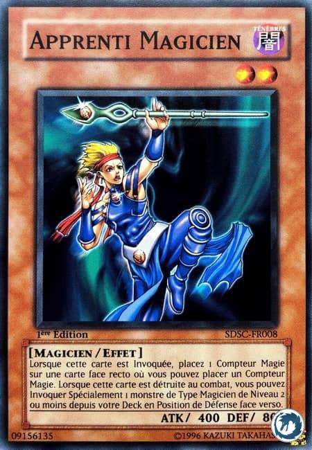 Apprenti Magicien (SDSC-FR008) - Apprentice Magician (SDSC-EN008) - Carte Yu-Gi-Oh