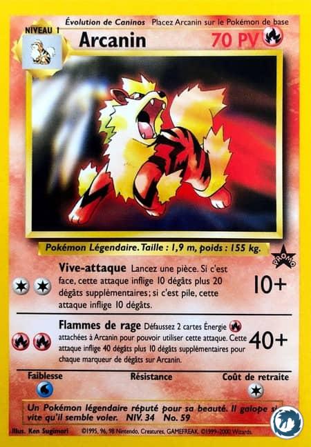Arcanin (6) - Arcanine (6) - Promo Wizards - Carte Pokémon